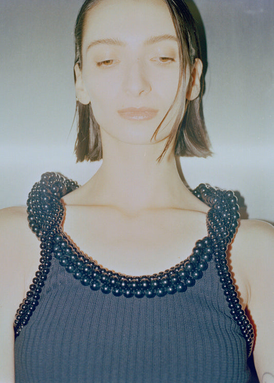 EMPHASIS tank top in Steel