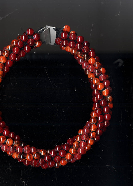 REPTILE necklace in Lava